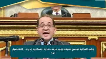 وزارة المالية توضح حقيقة وجود حزمة حماية اجتماعية جديدة.. التفاصيل الآن